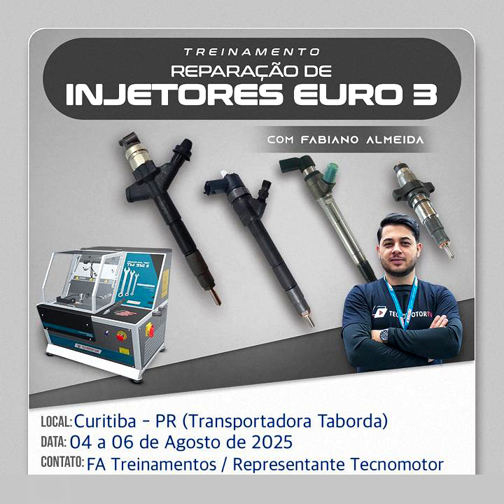 Reparo de Injetores Euro 3 Reparo de Injetores Euro 3
